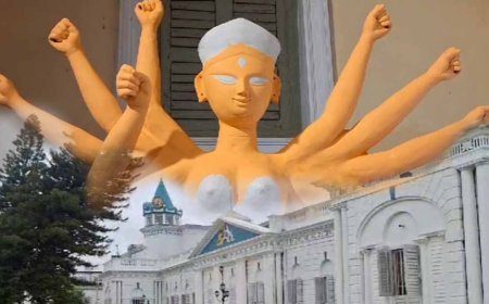 আষাঢ়ে সূচনা হয় দুর্গাপুজোর, কাশিমবাজার রাজবাড়িতে প্রায় ৩০০ বছরে মাতৃআরাধনা