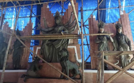 জলপাইগুড়িতে ইয়ুথ ক্লাবে দশমীতে বিশেষ রীতি, ভোগে কী থাকে?