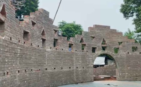 ঠিক যেন যুদ্ধের ময়দান, বিদ্যাসাগর সেন্ট্রাল সর্বজনীনের থিমে এবারও বড় চমক