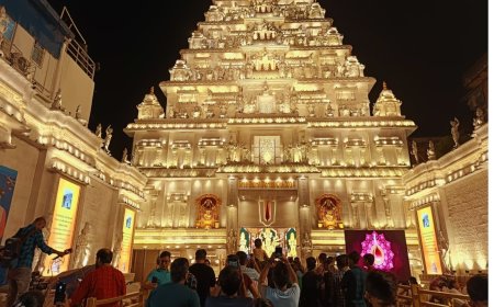 কলকাতা আছে কলকাতাতেই, দেবীপক্ষের শুরুর দিনেই কেমন ছিল মানুষের ঢল, দেখুন
