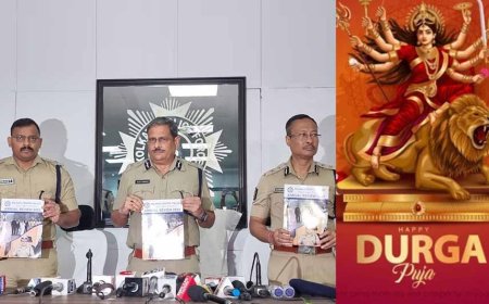 পুজোর গাইড ম্যাপ প্রকাশ করল কলকাতা পুলিশ