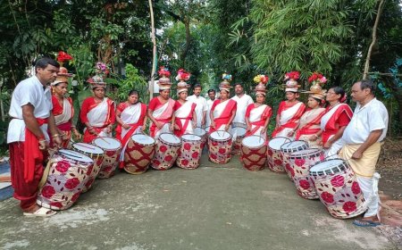 উজ্জ্বল বাংলার নারীশক্তি, ভিনরাজ্যে পাড়ি দিলেন হাবড়ার মহিলা ঢাকিরা