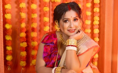 পুজোয় রাই কিশোরীর কালেকশনের টনির শাড়িতে হয়ে উঠুন অনন্যা